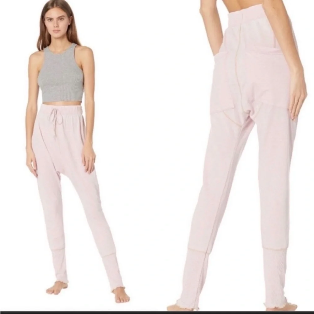 FP | Cozy All Day Harem Leggings Pants in Daytime Fireworks Pink Sizes XS S M L - Picture 3 of 16